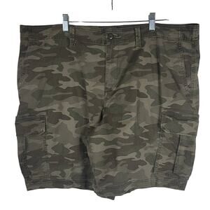 George Lot of 2 Men's Camoflauge Cargo Athletic Shorts 46